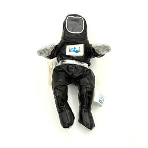 New Old Stock Intel Pentium 4 7" Bunny Cleanroom Black Doll